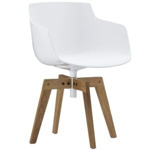 Silla Flow Slim Wood Arms