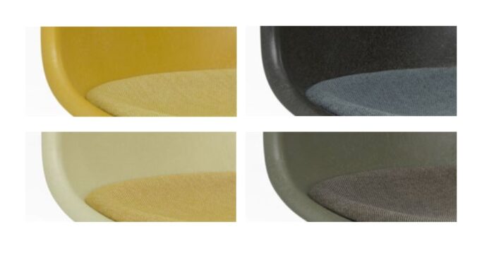 Taburete Eames Plastic RE