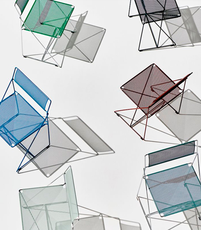 x line chair by niels jorgen haugesen relaunched by hay domesticoshop