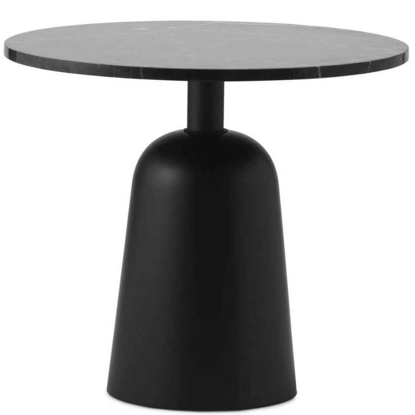 Mesa Turn Mármol Negro ER